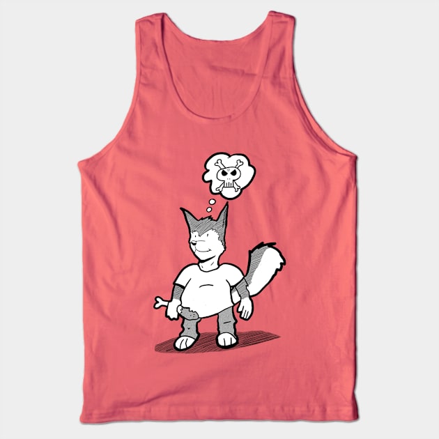 Angry Thoughts (Clean) Tank Top by Ignatz20xx